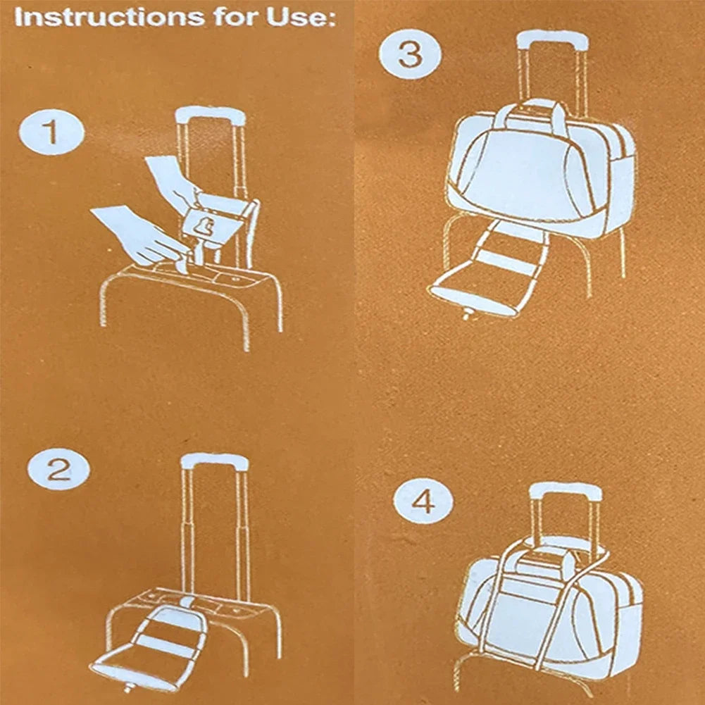 רצועת חיבור תיק יד|גב למזוודה